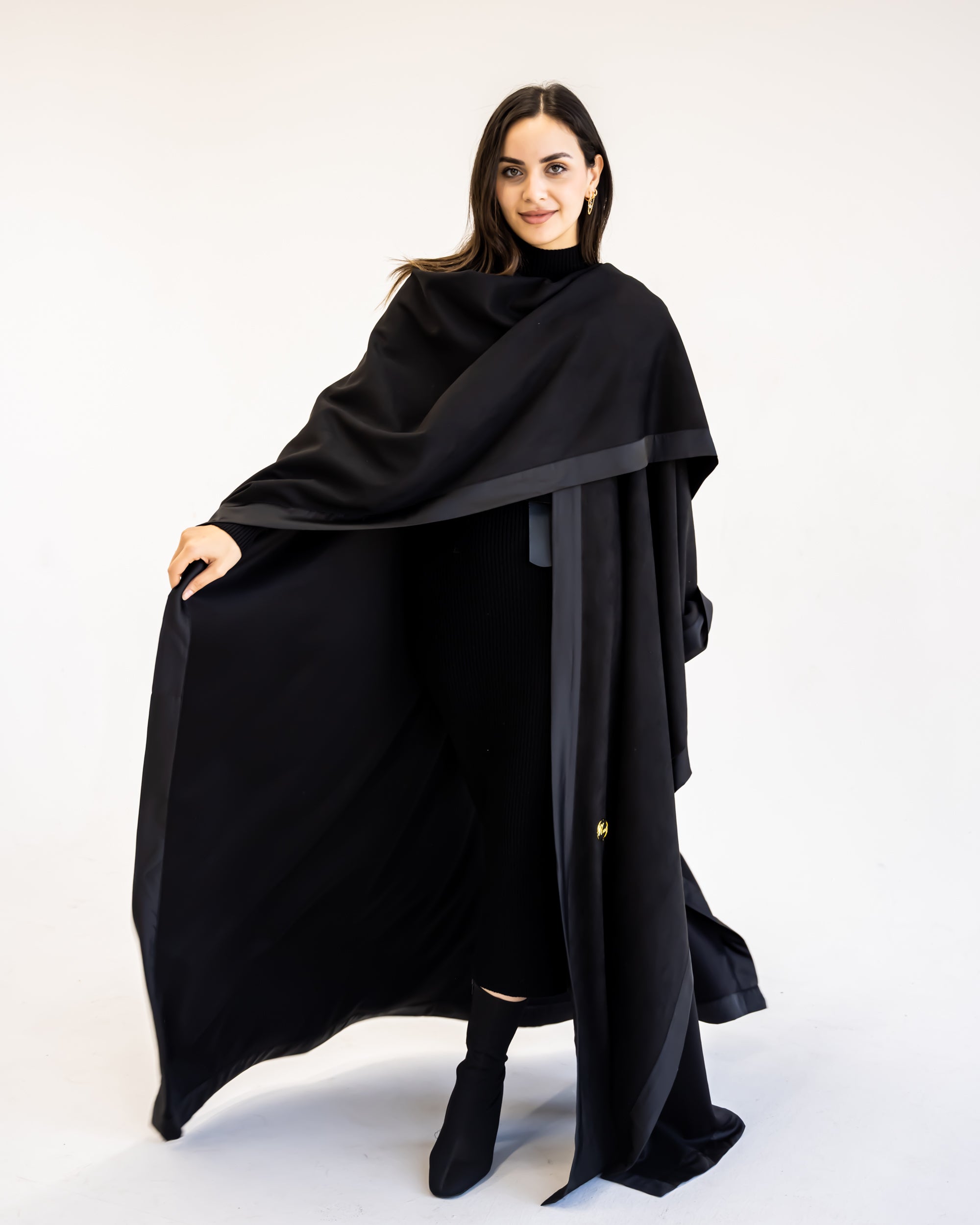 Suede shawl