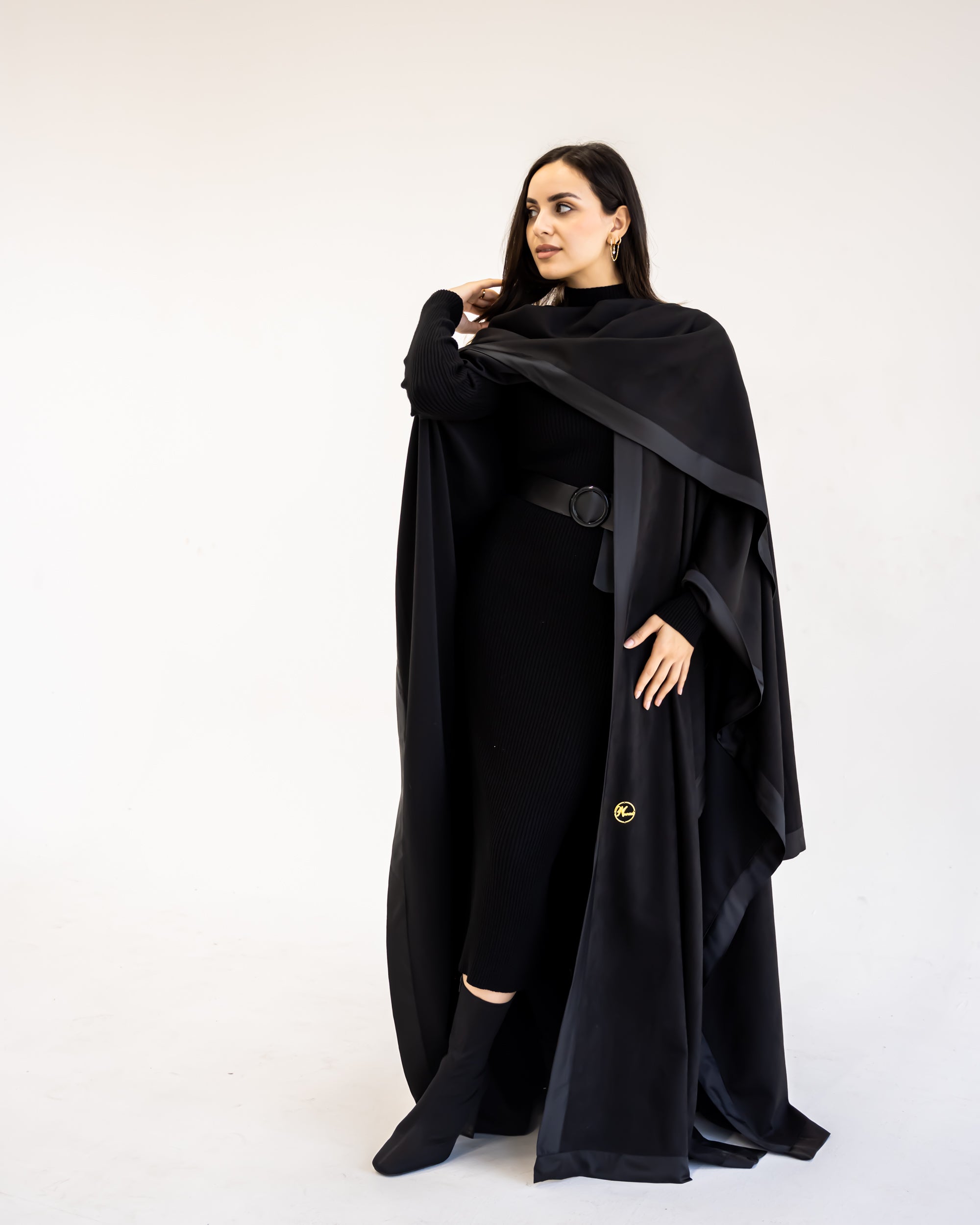 Suede shawl