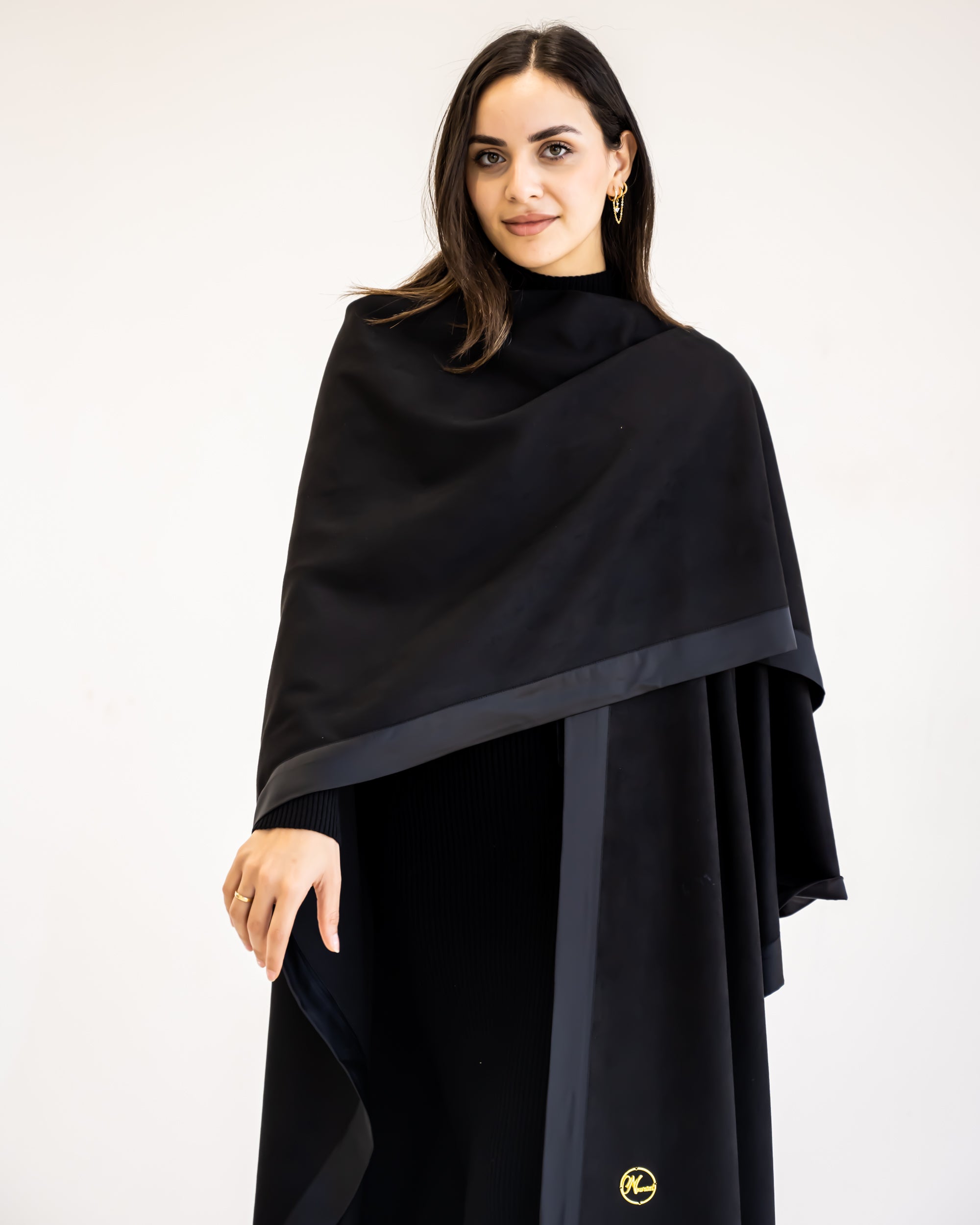 Suede shawl