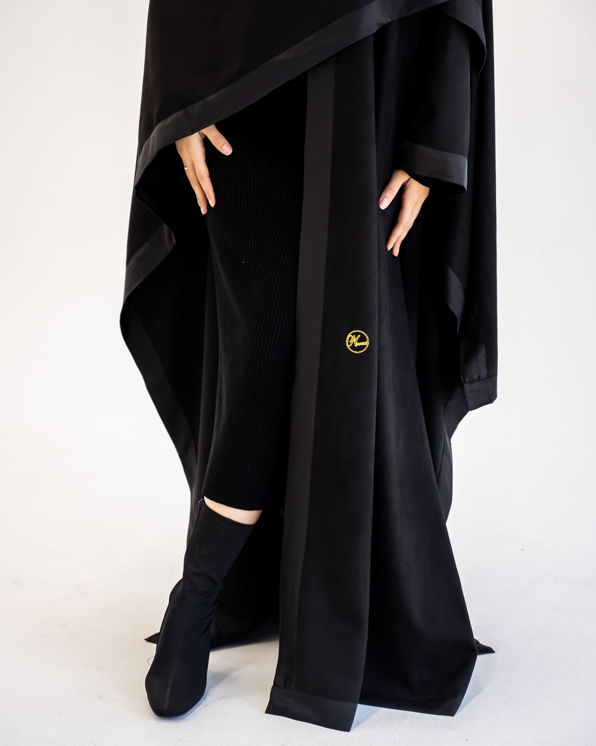 Suede shawl