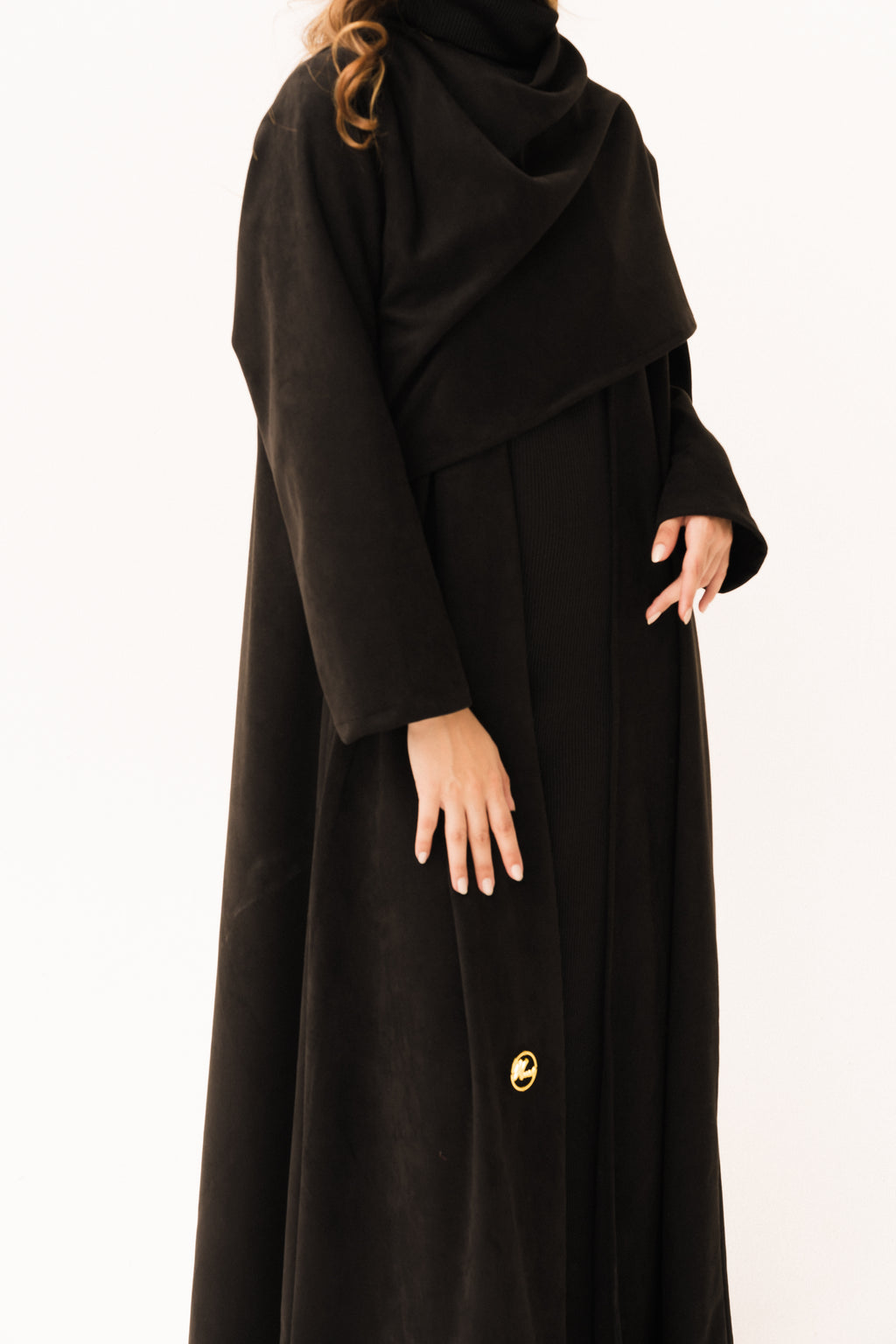 Wrap Abaya - Black