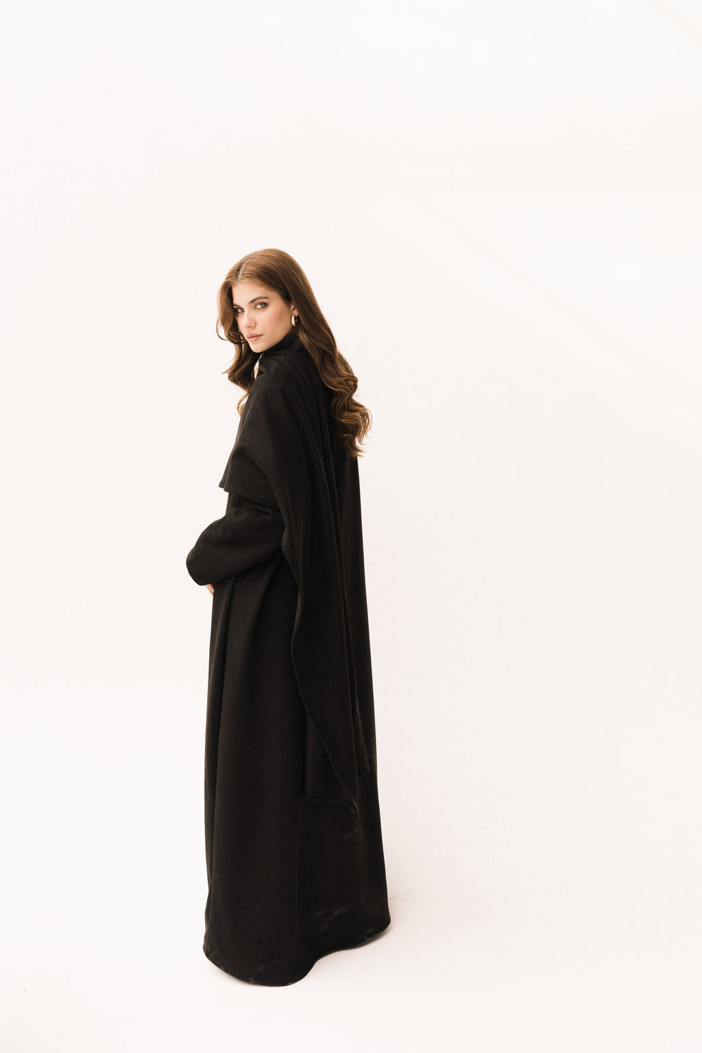 Wrap Abaya - Black