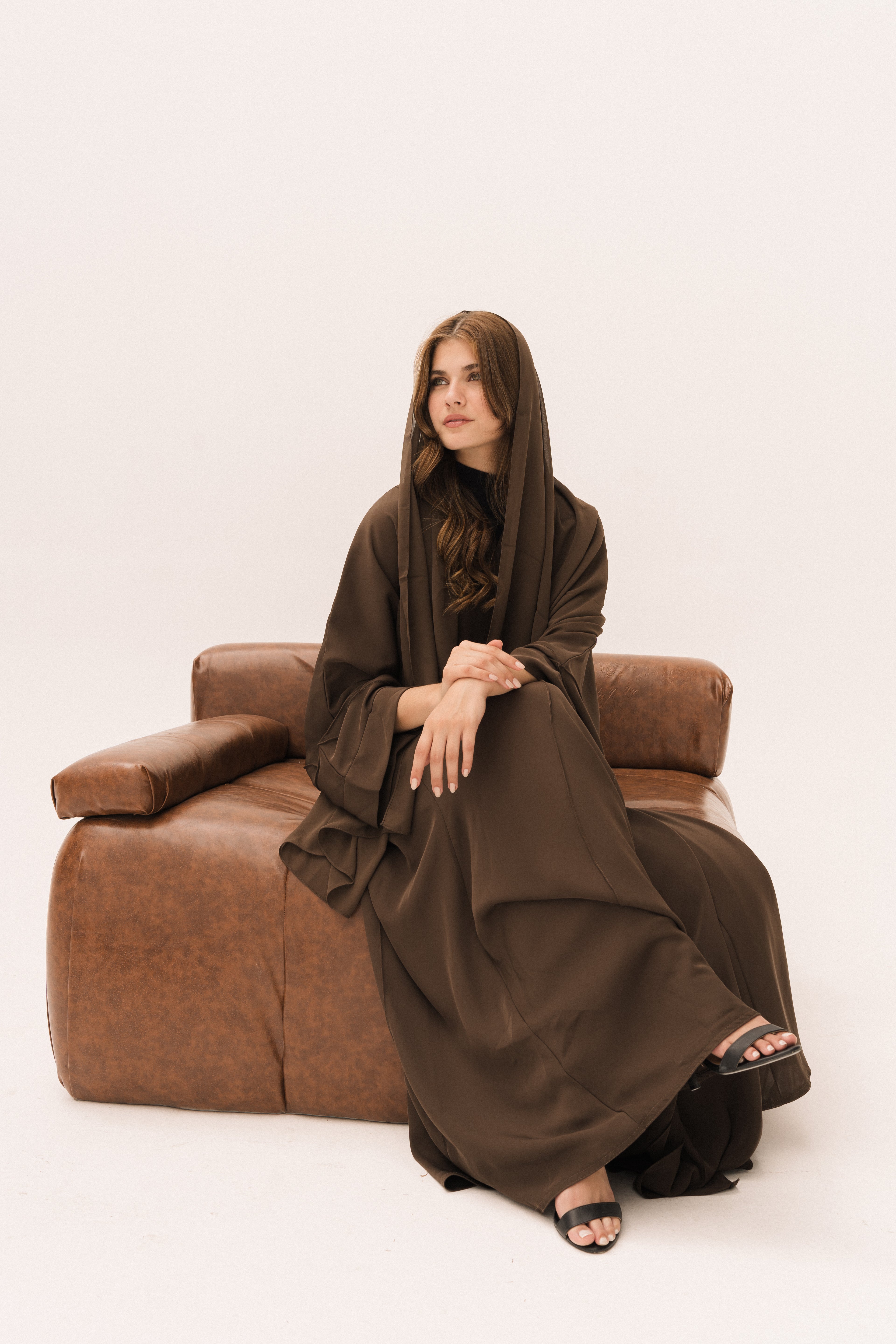 Satr Abaya - Brown