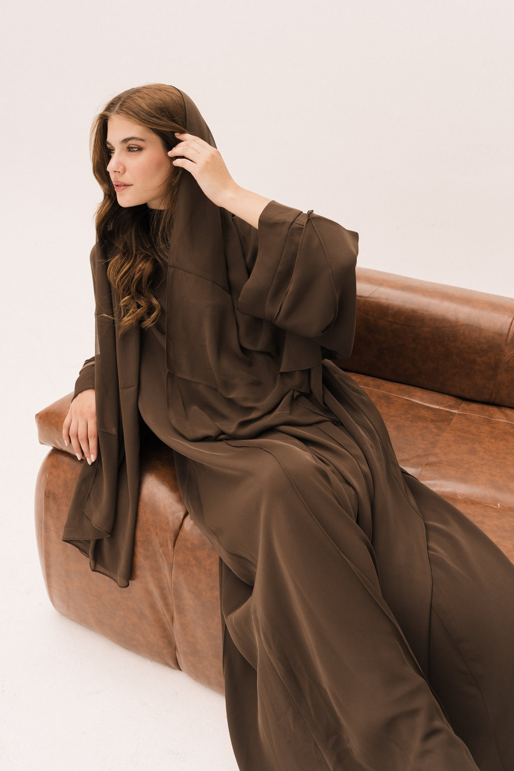 Satr Abaya - Brown